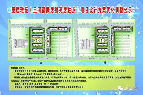 洪泽五大农房改善项目设计方案优化调整批前公示将于22日截止 附项目详情与前瞻分析